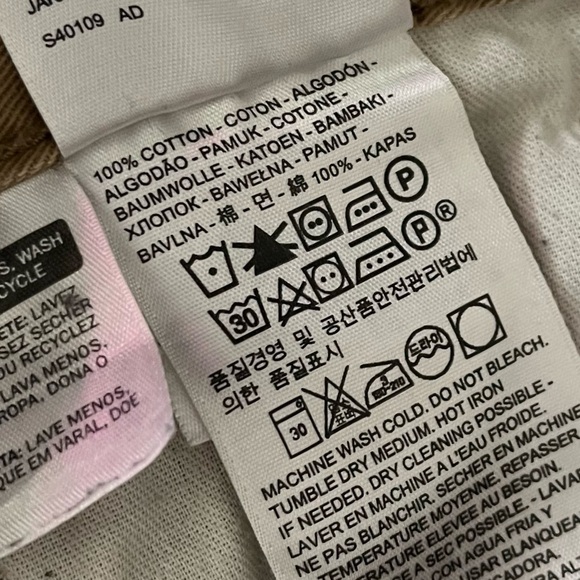 Levi’s • 514 Straight Fit Mens Khakis Soft Wash Twill Brown - Picture 7 of 9